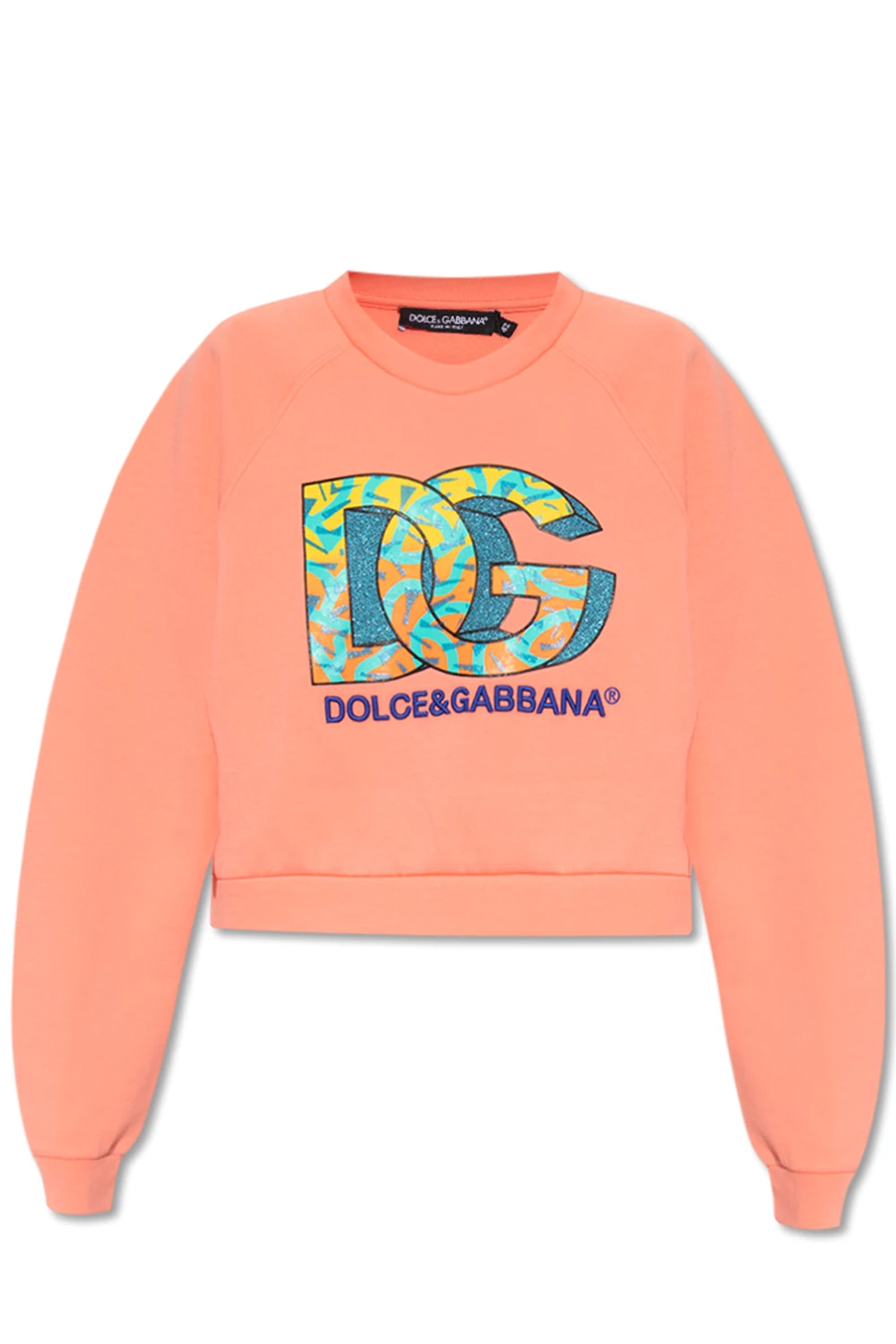 ORANGE Printed sweatshirt