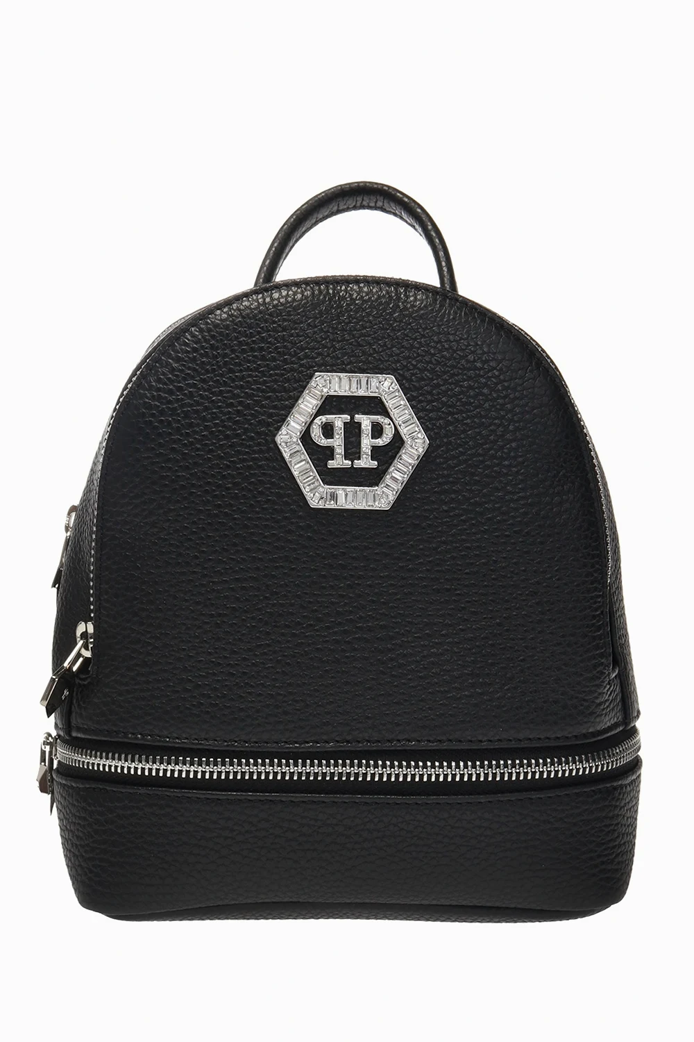 BLACK Leather backpack