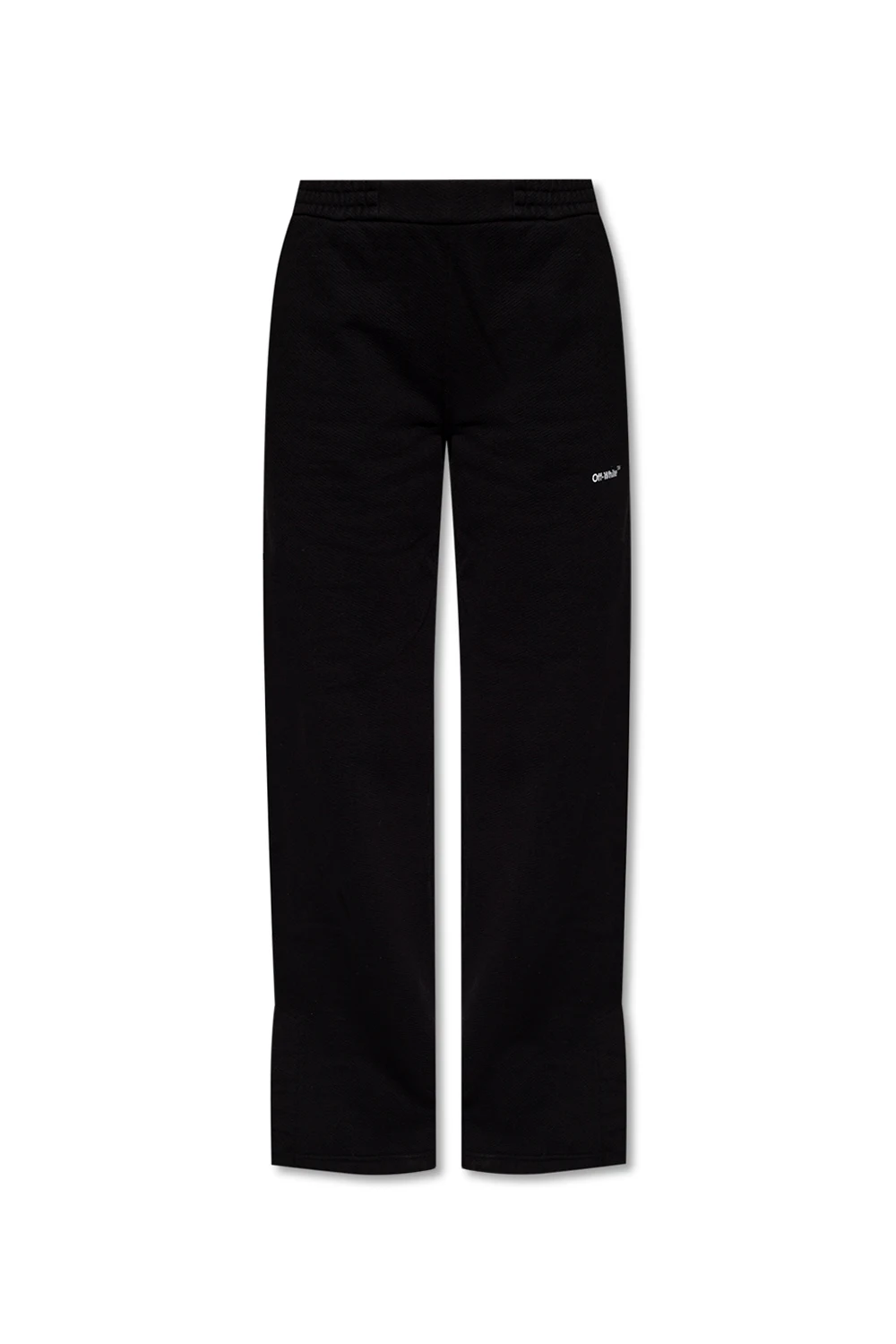 Sweatpants with slits