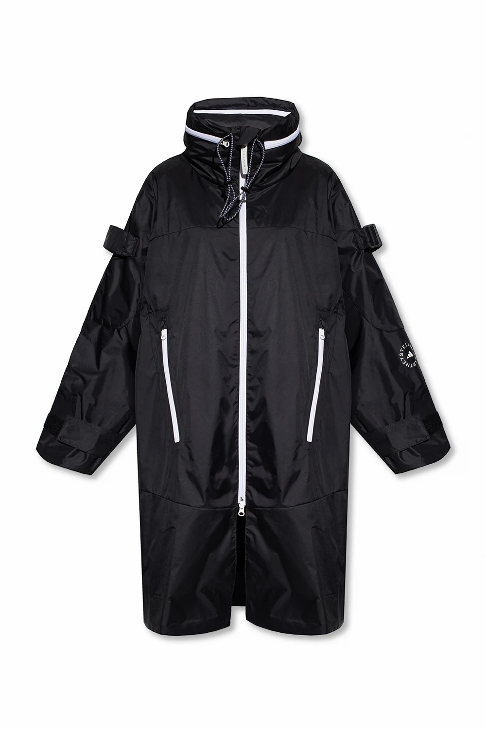 BLACK Parka with logo