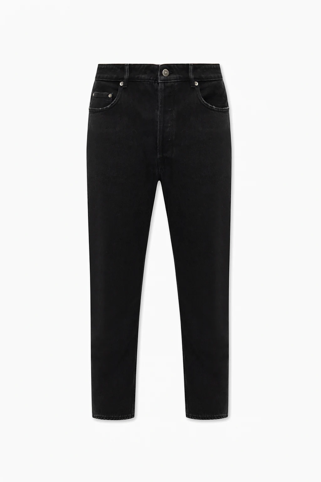 Tapered leg jeans