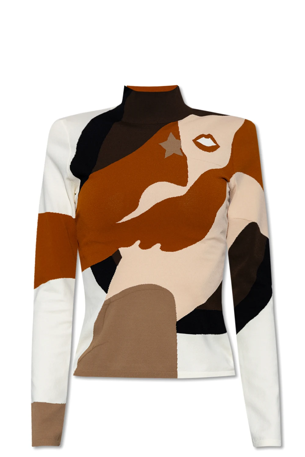 Sweter z golfem