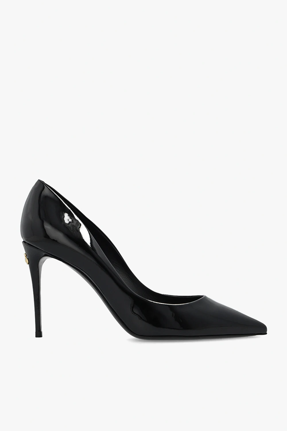 BLACK ‘Cardinale’ patent leather pumps