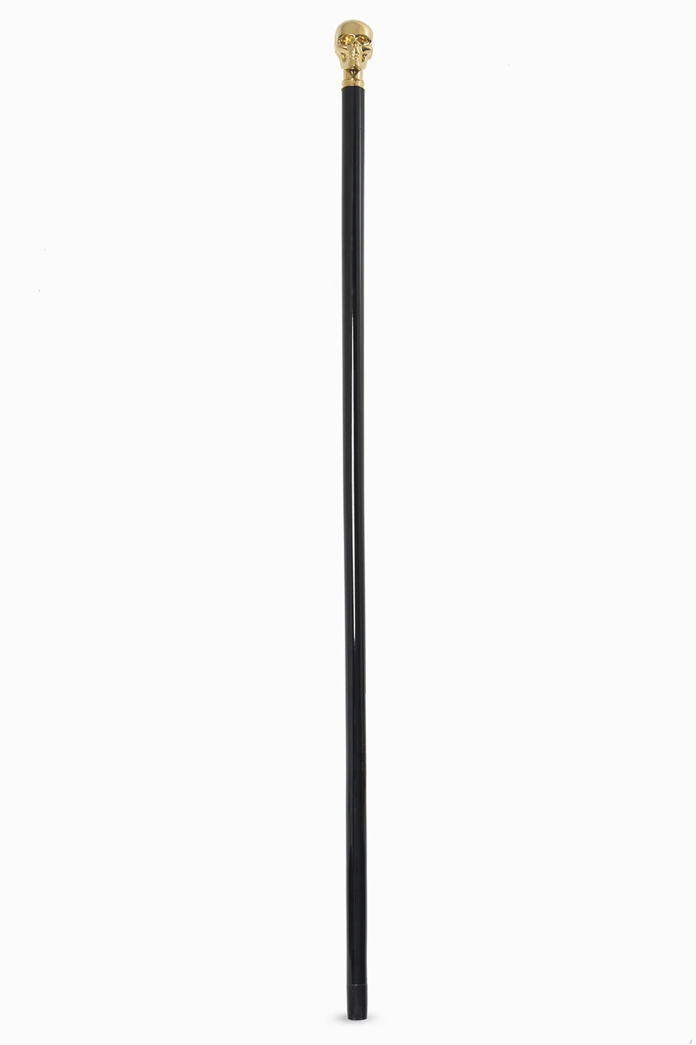 BLACK Cane with skull