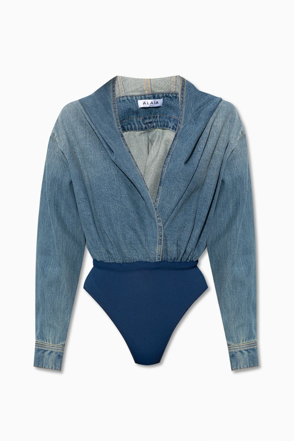 Hooded denim body