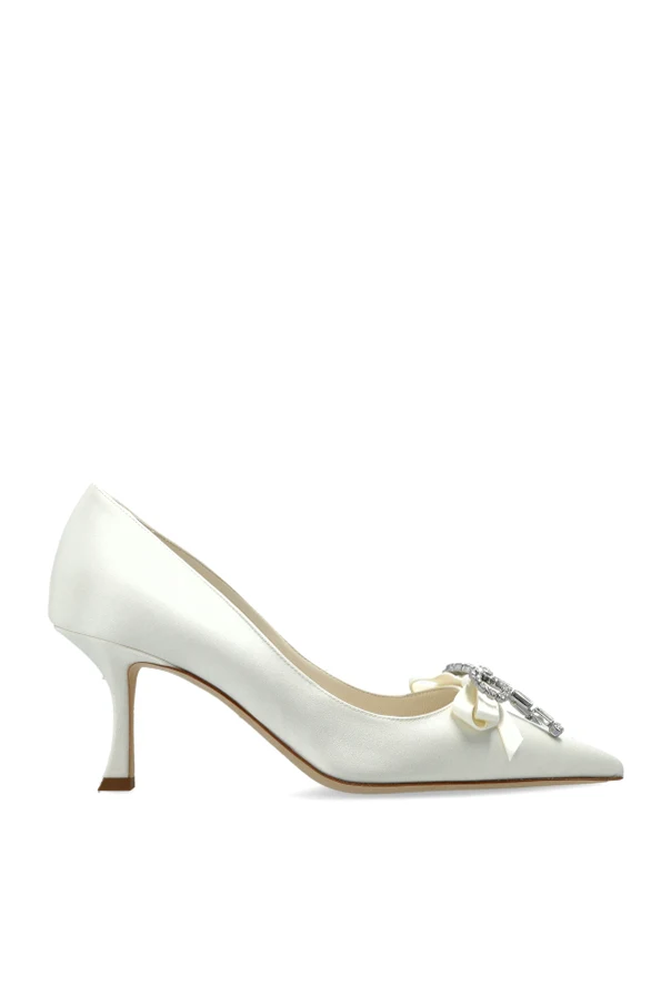 WHITE ‘Auria’ heeled shoes