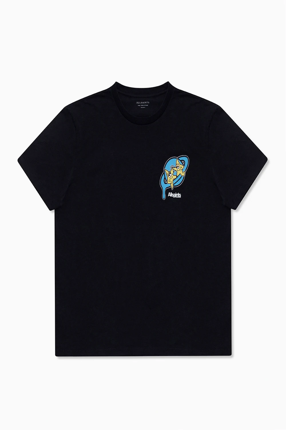 T-shirt ‘High’ z nadrukiem