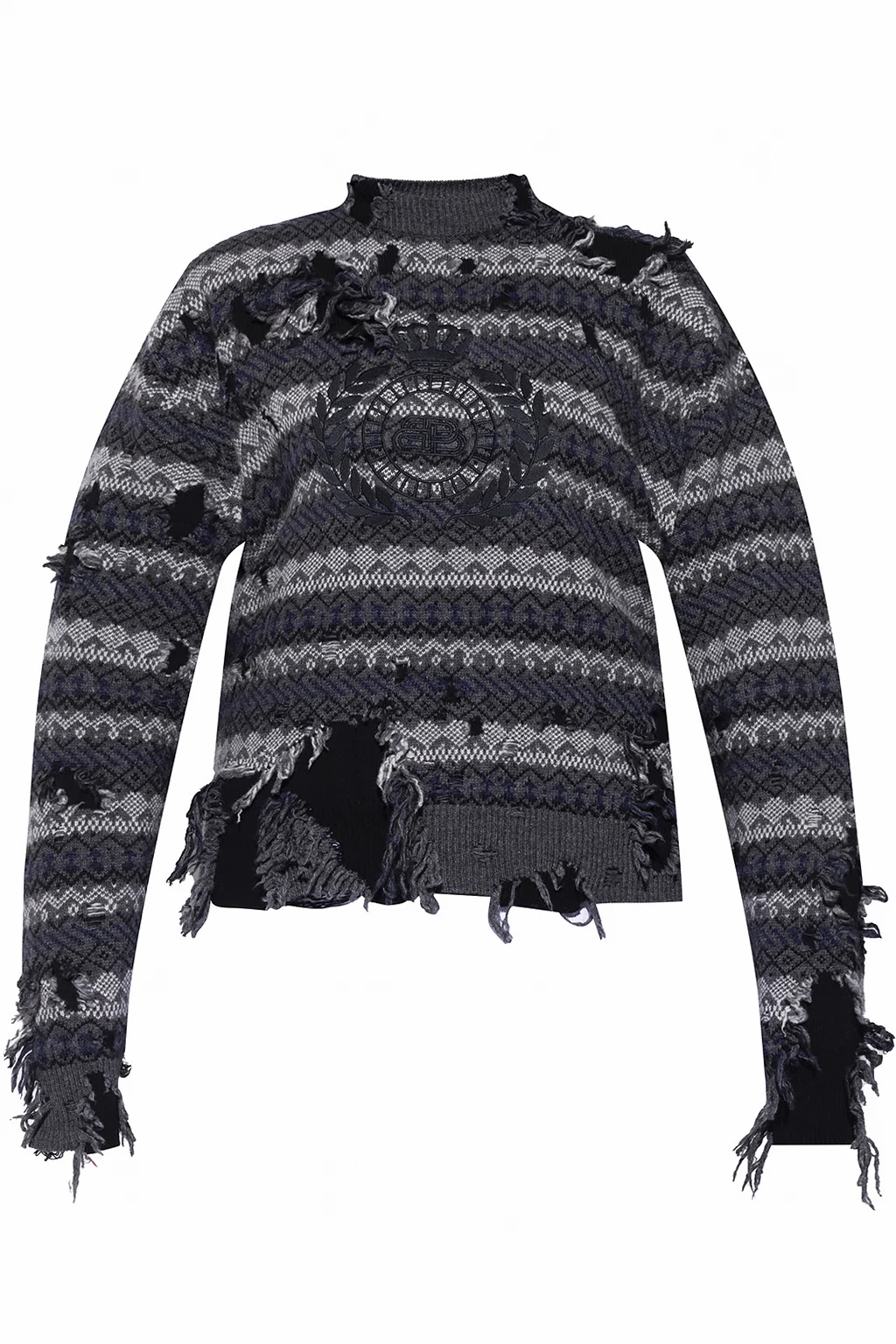 Patterned sweater