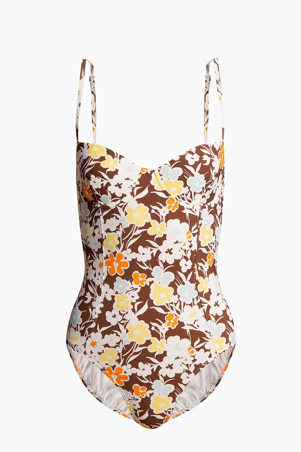 BROWN One-piece swimsuit