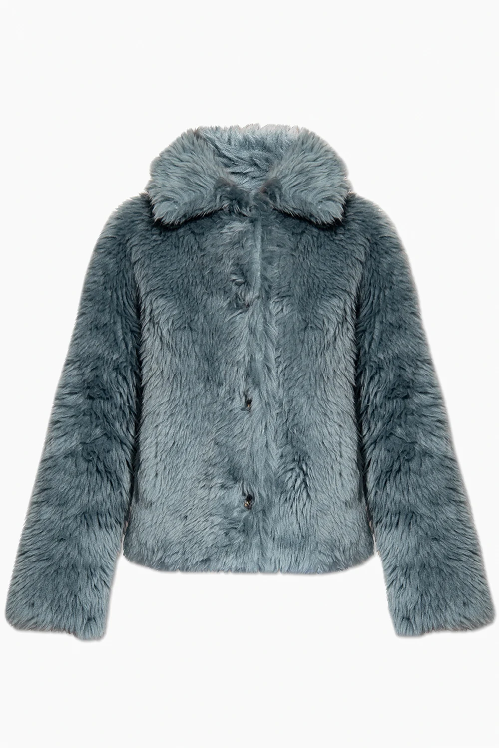 Short faux fur coat