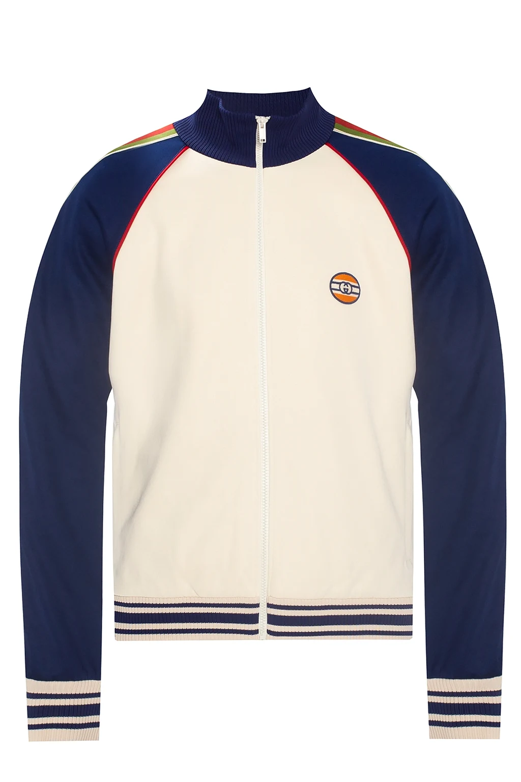 Track jacket with logo