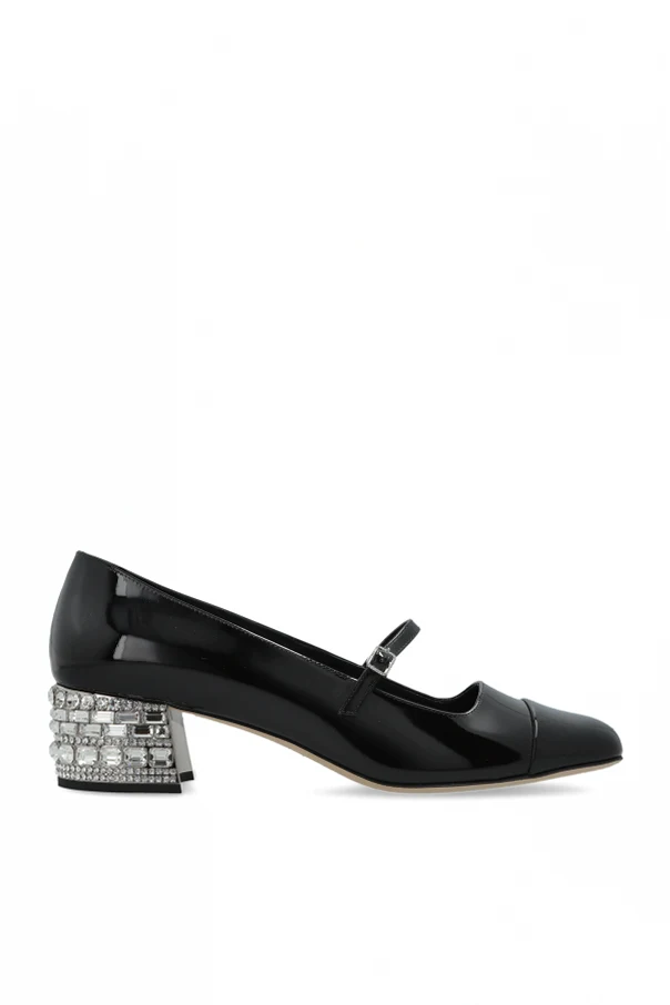 BLACK ‘Elisa’ heeled shoes