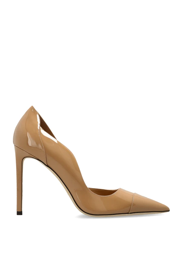 beige ‘Brigitte’ heeled shoes