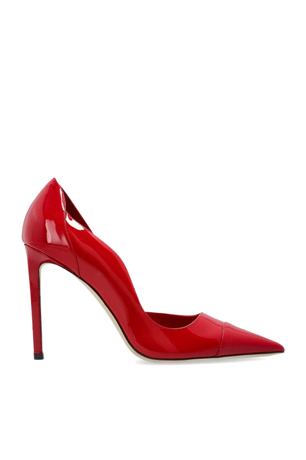 RED 'Brigitte' high heels