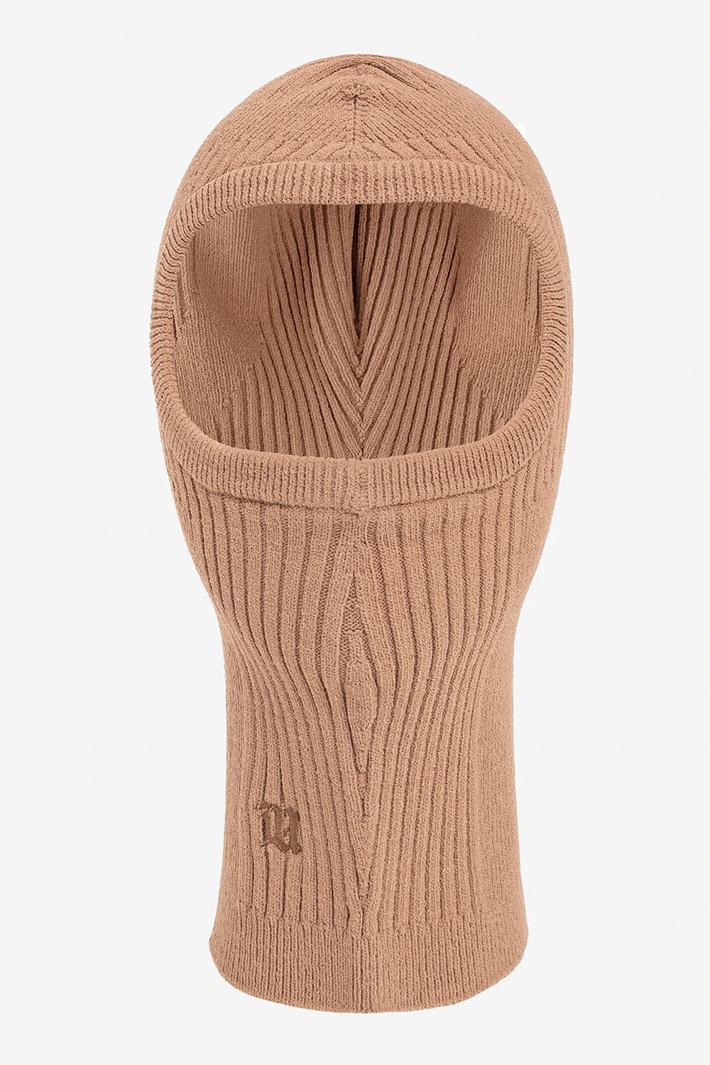 beige Balaclava with logo