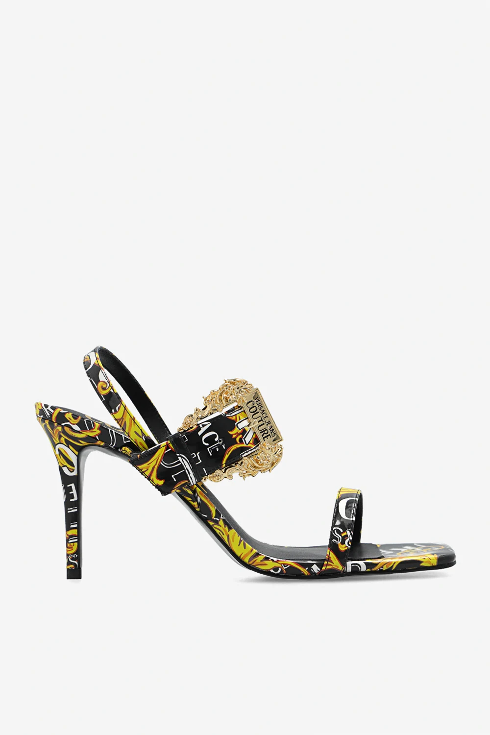 BLACK ‘Emily’ heeled sandals