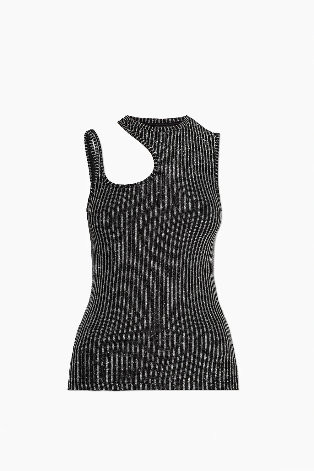 BLACK ‘DrewGZ’ asymmetrical top
