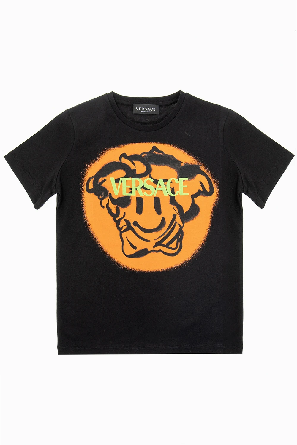 T-shirt z nadrukiem ‘Medusa Smiley’