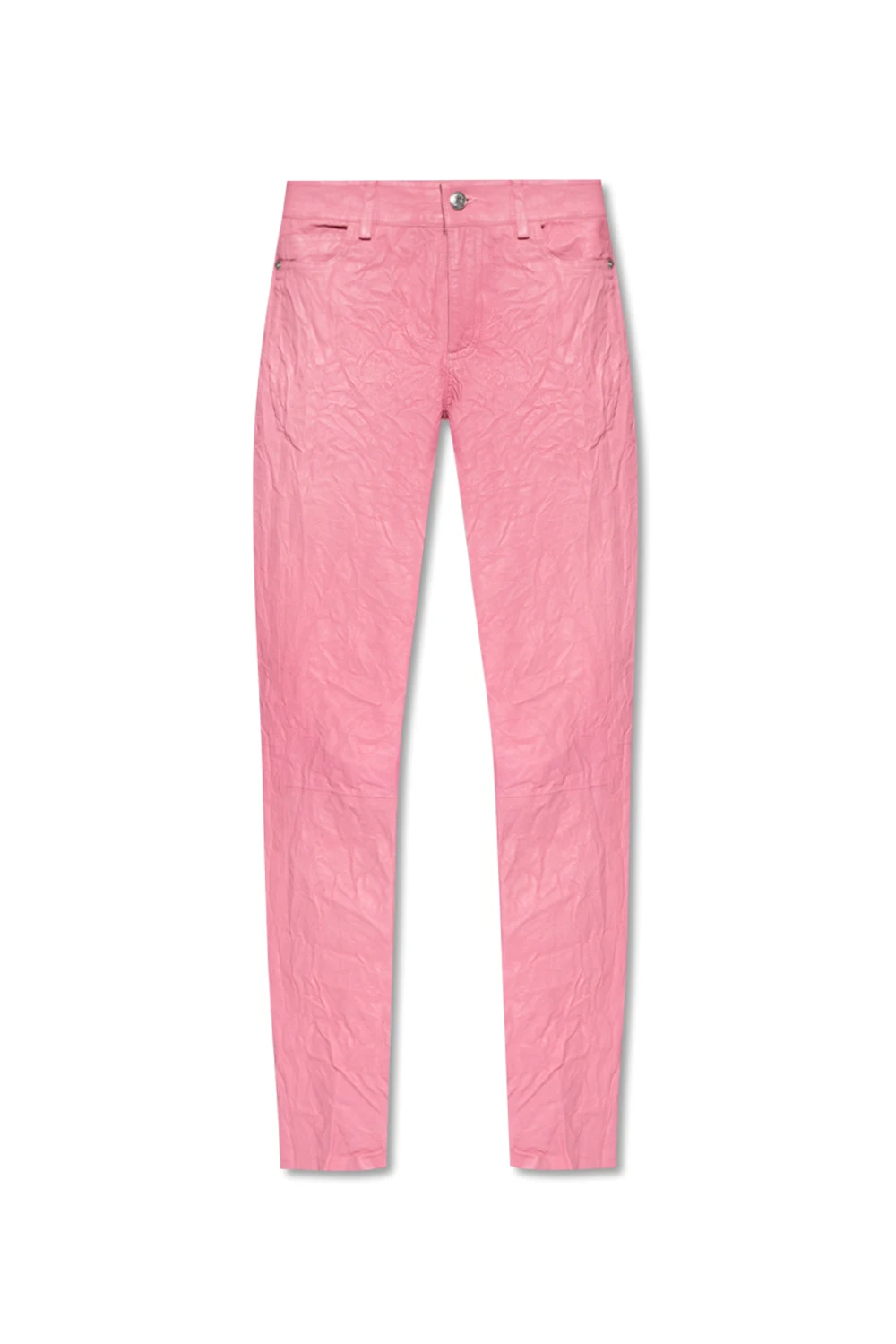 ‘Phlame’ leather trousers