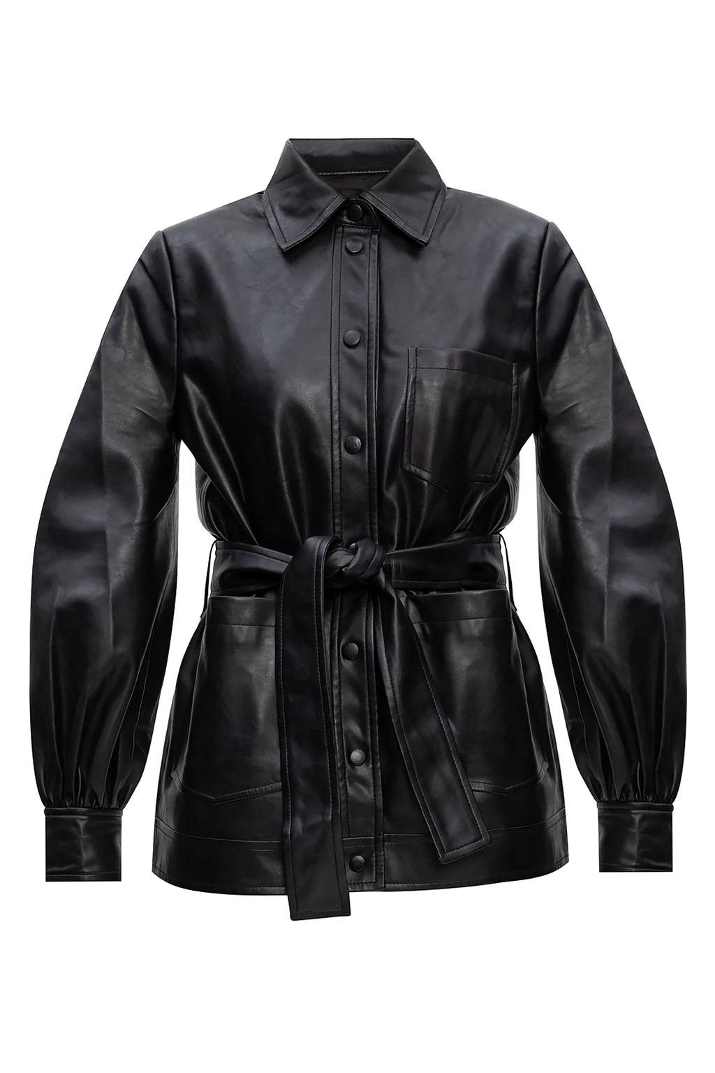 BLACK Vegan leather jacket