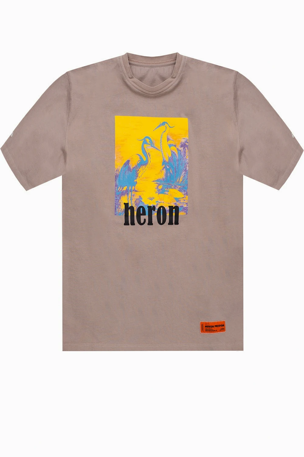 beige Branded T-shirt
