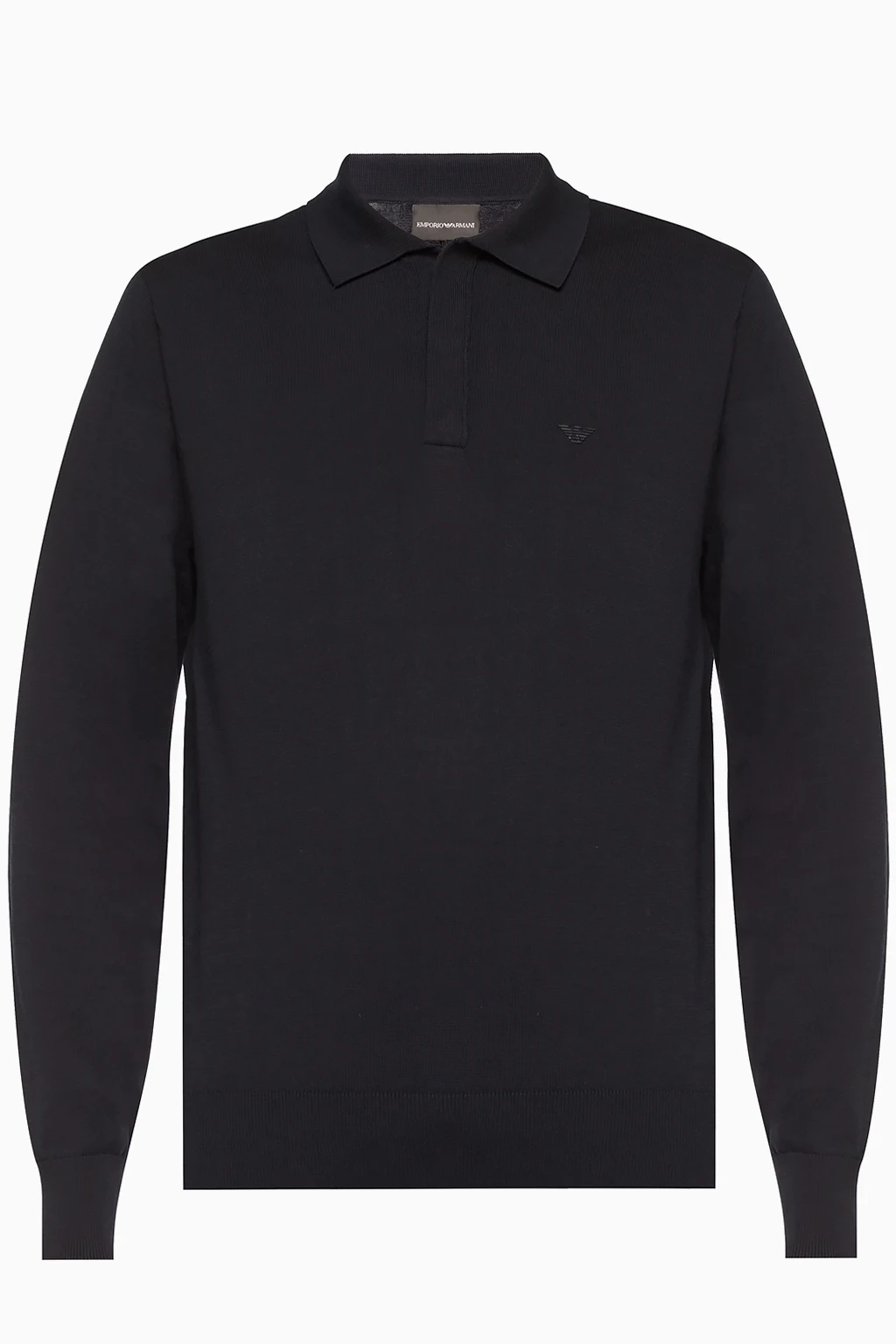 BLACK Sweater with collar