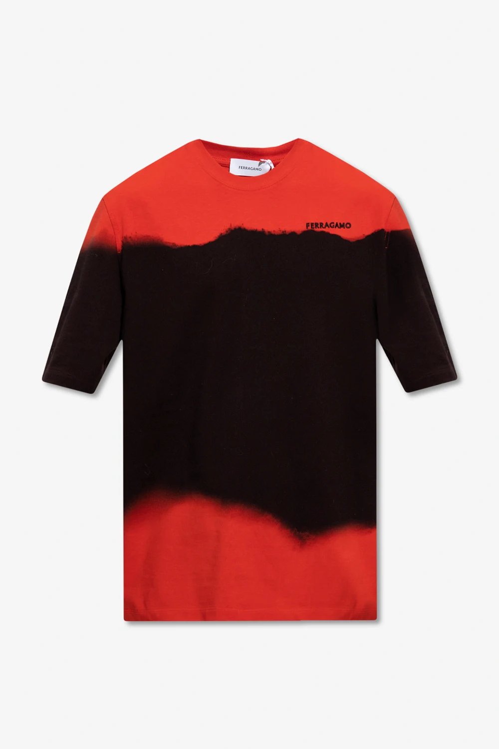 T-shirt z efektem ‘tie-dye’