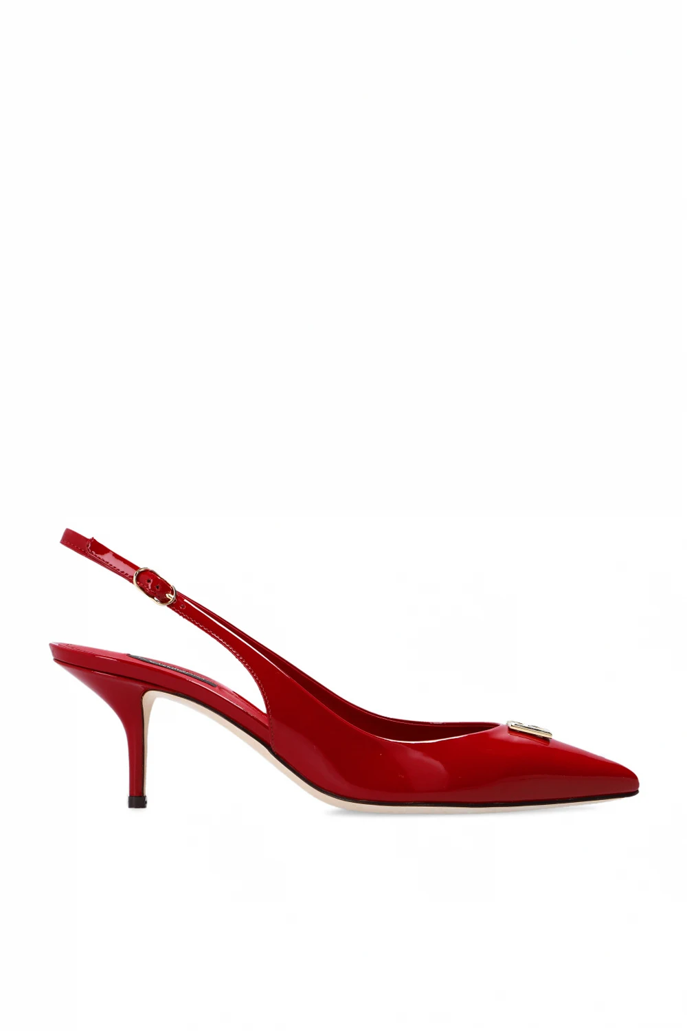 RED Pumps with logo