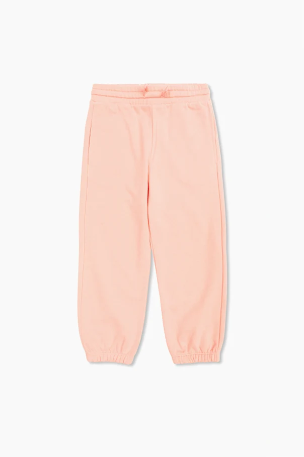 PINK Sweatpants with a print on the pocket