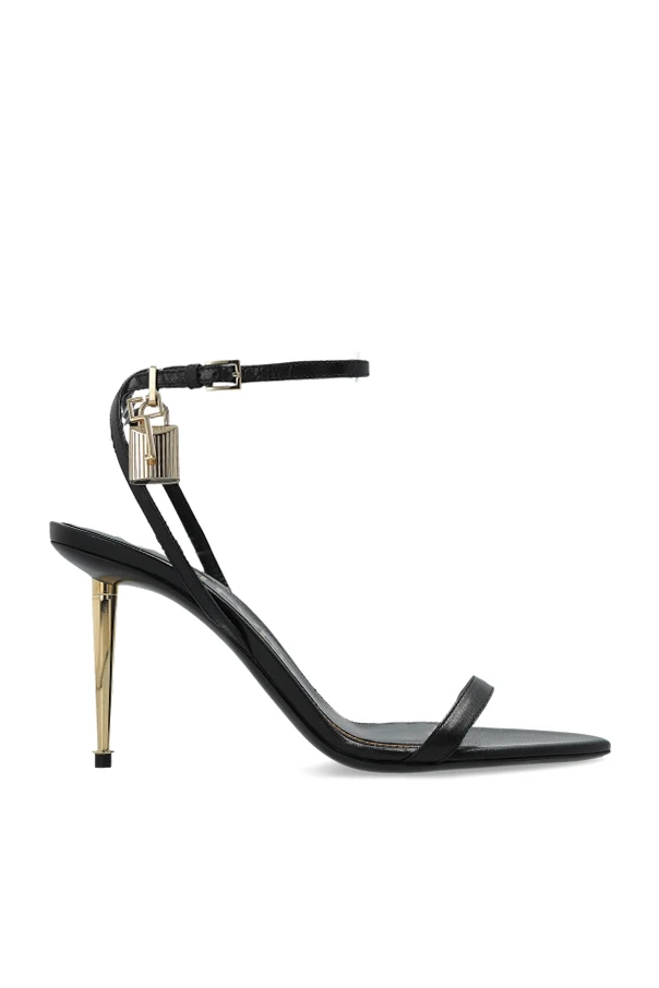 SCHWARZ Sandalen mit Absatz