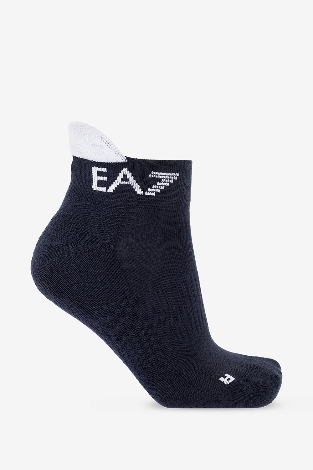 NAVY BLUE Socks with logo