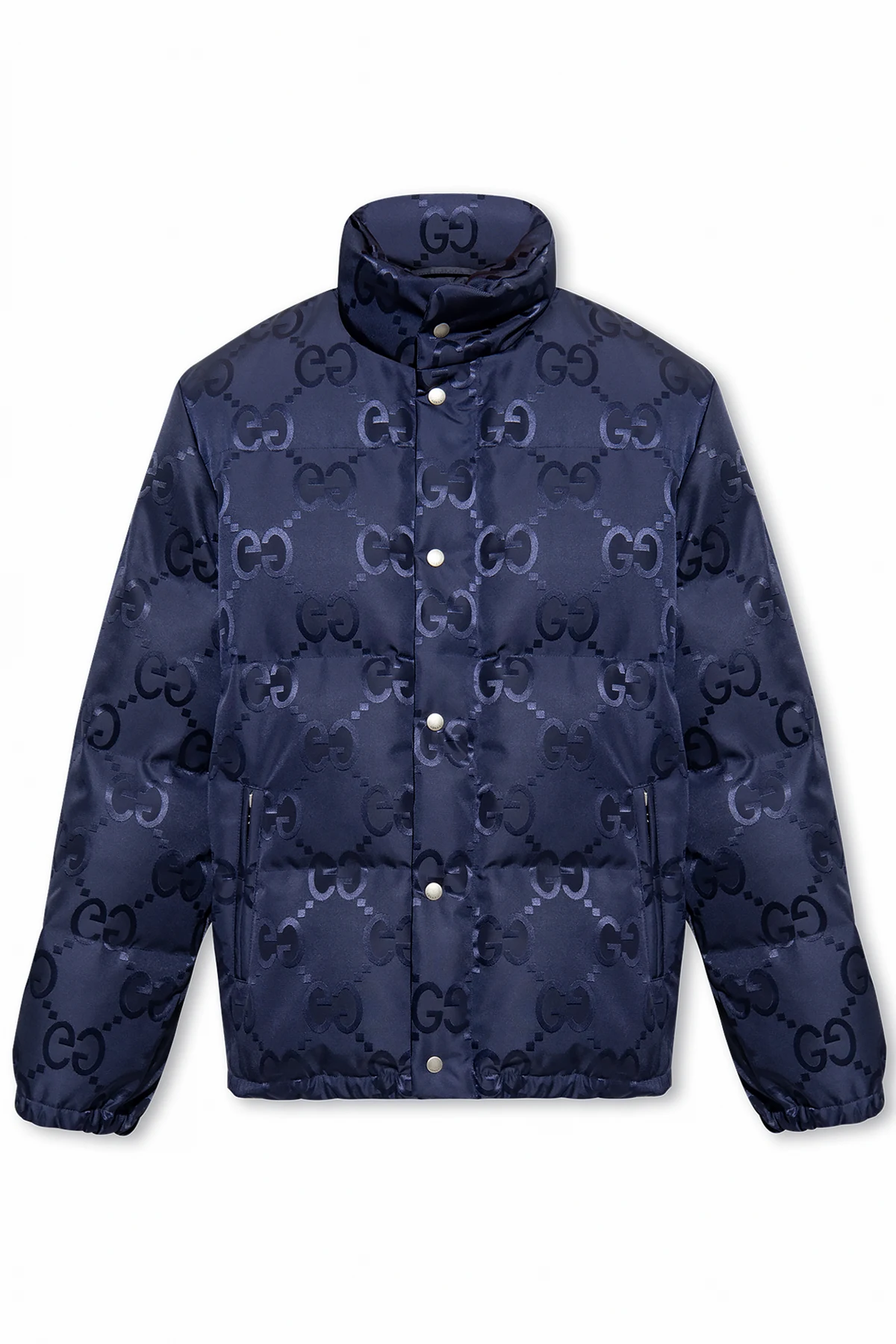 Quilted down jacket