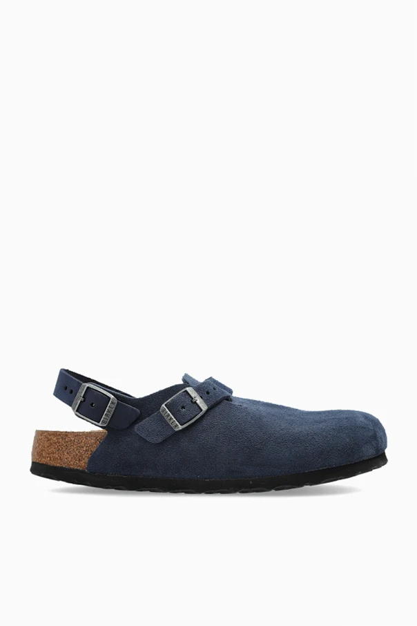 BLUE 'Tokio II Suede' slides