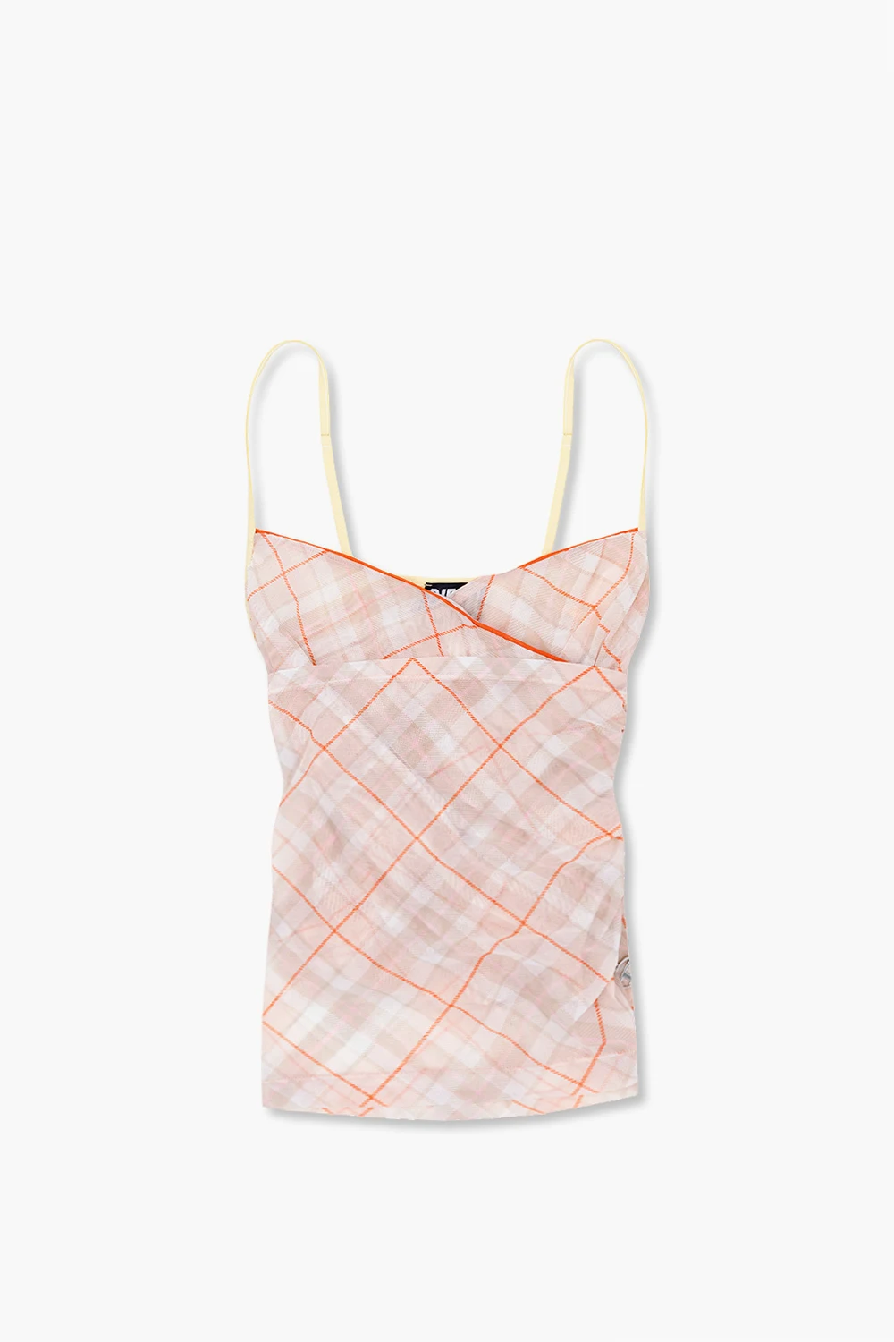 beige 'T-SOLAS-DRAP'  sleeveless top