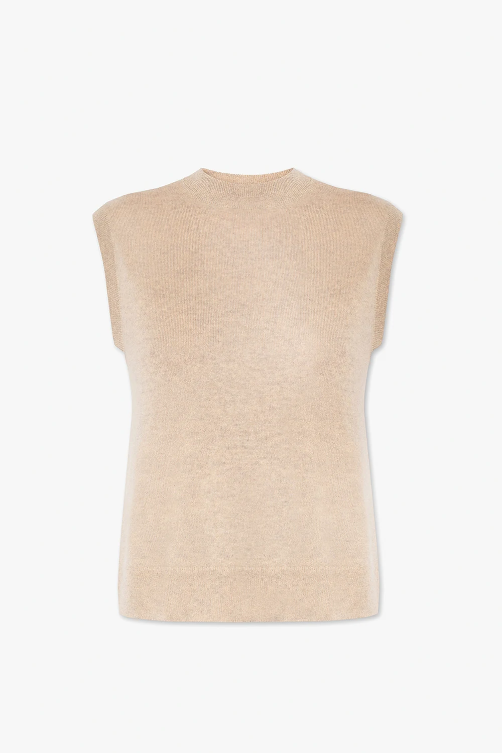 beige ‘Nola’ cashmere vest