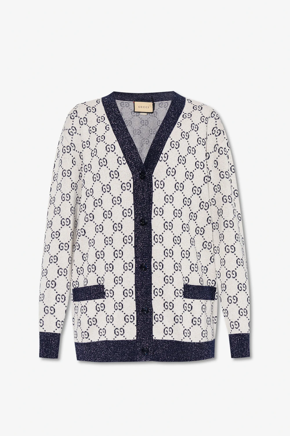 Cardigan with monogram