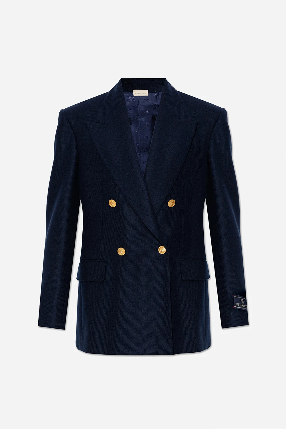 NAVY BLUE Cashmere blazer