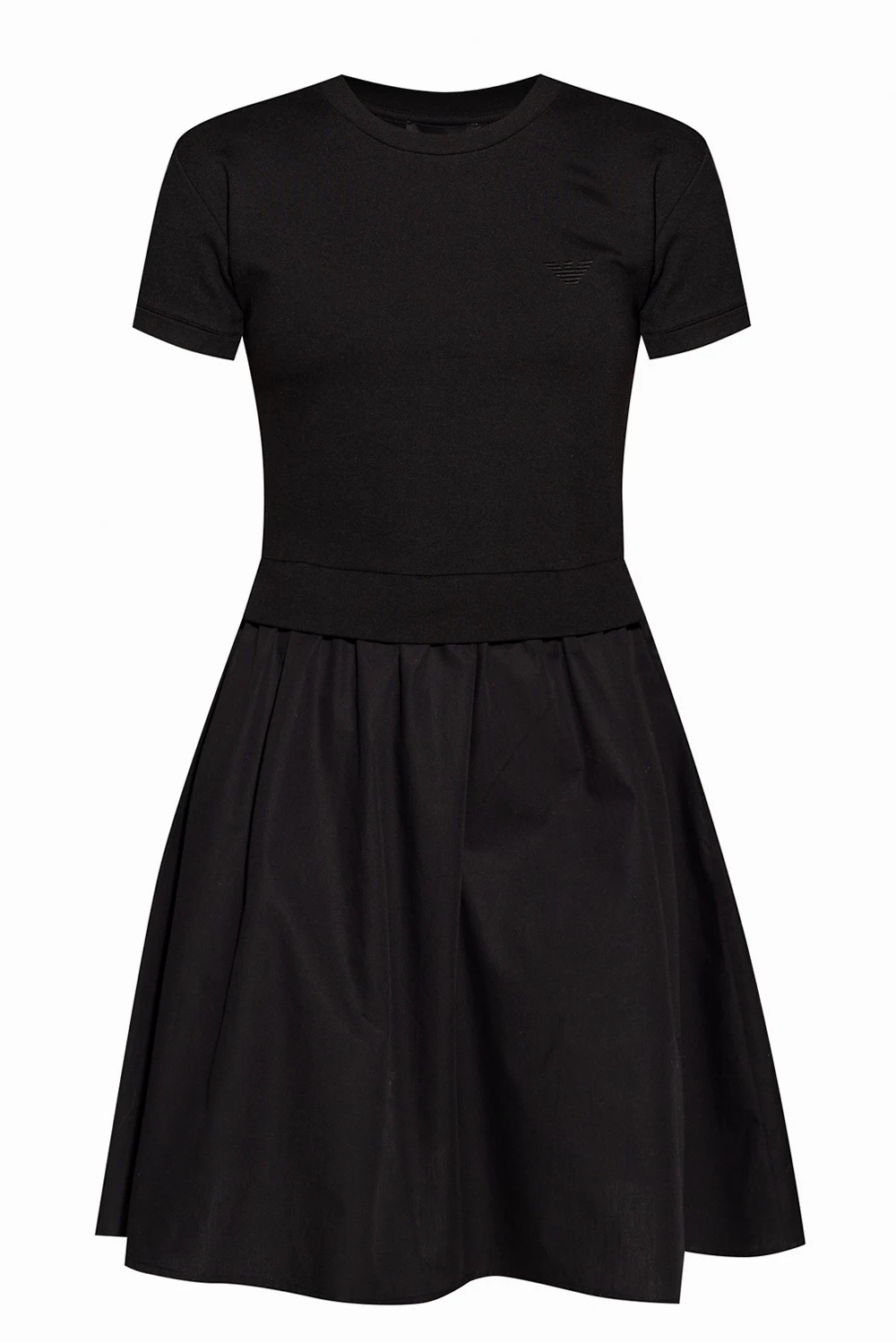BLACK Dress with logo