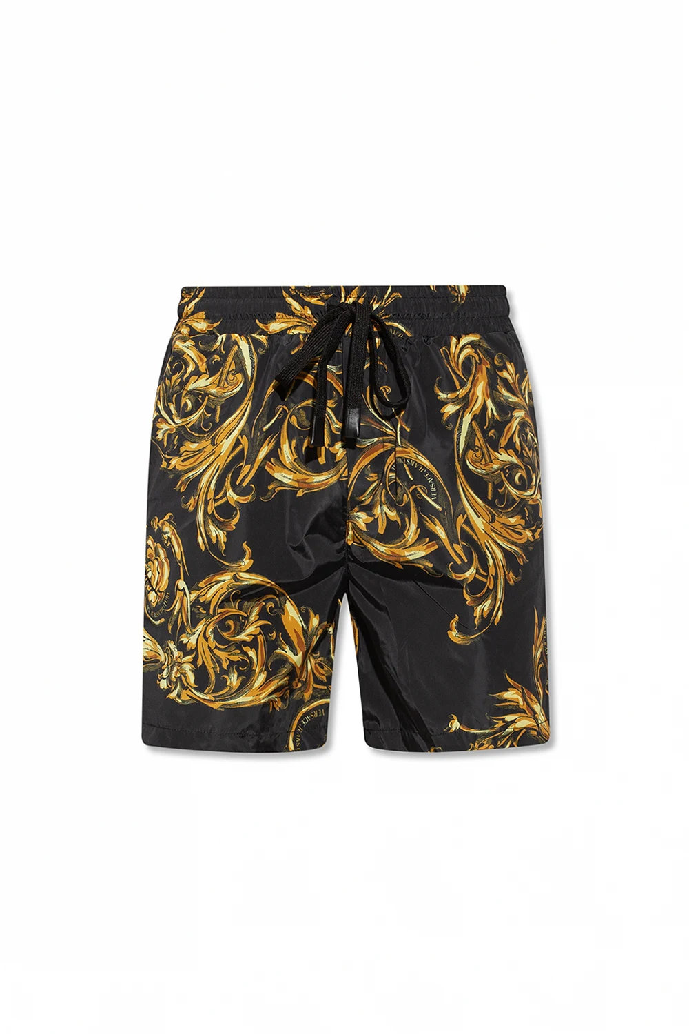BLACK Shorts with Regalia Baroque motif