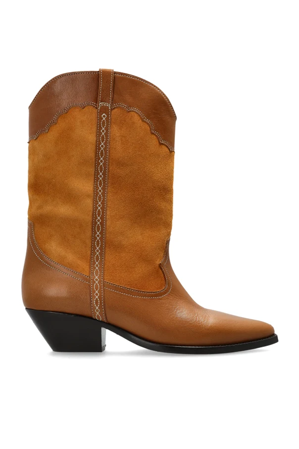 BRAUN Stiefeletten mit Absatz „Duerto“