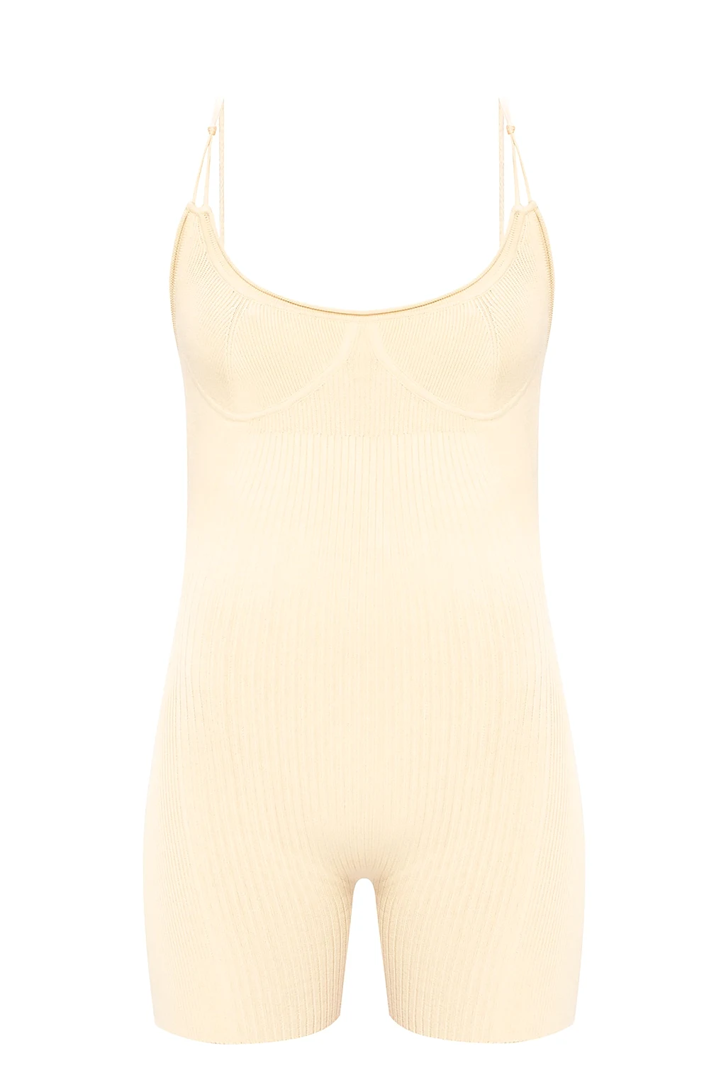 Prążkowane body na ramiączkach 'Short'