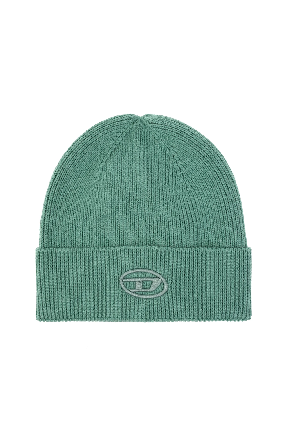 Logo-patched beanie
