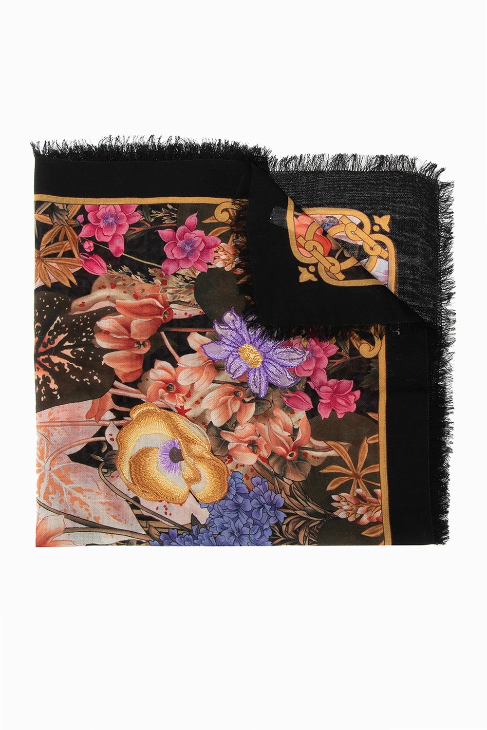 MULTICOLOUR Floral scarf