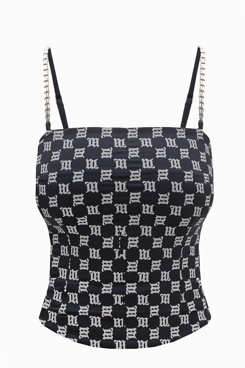 Top na ramiączkach ‘Reflective Monogram’