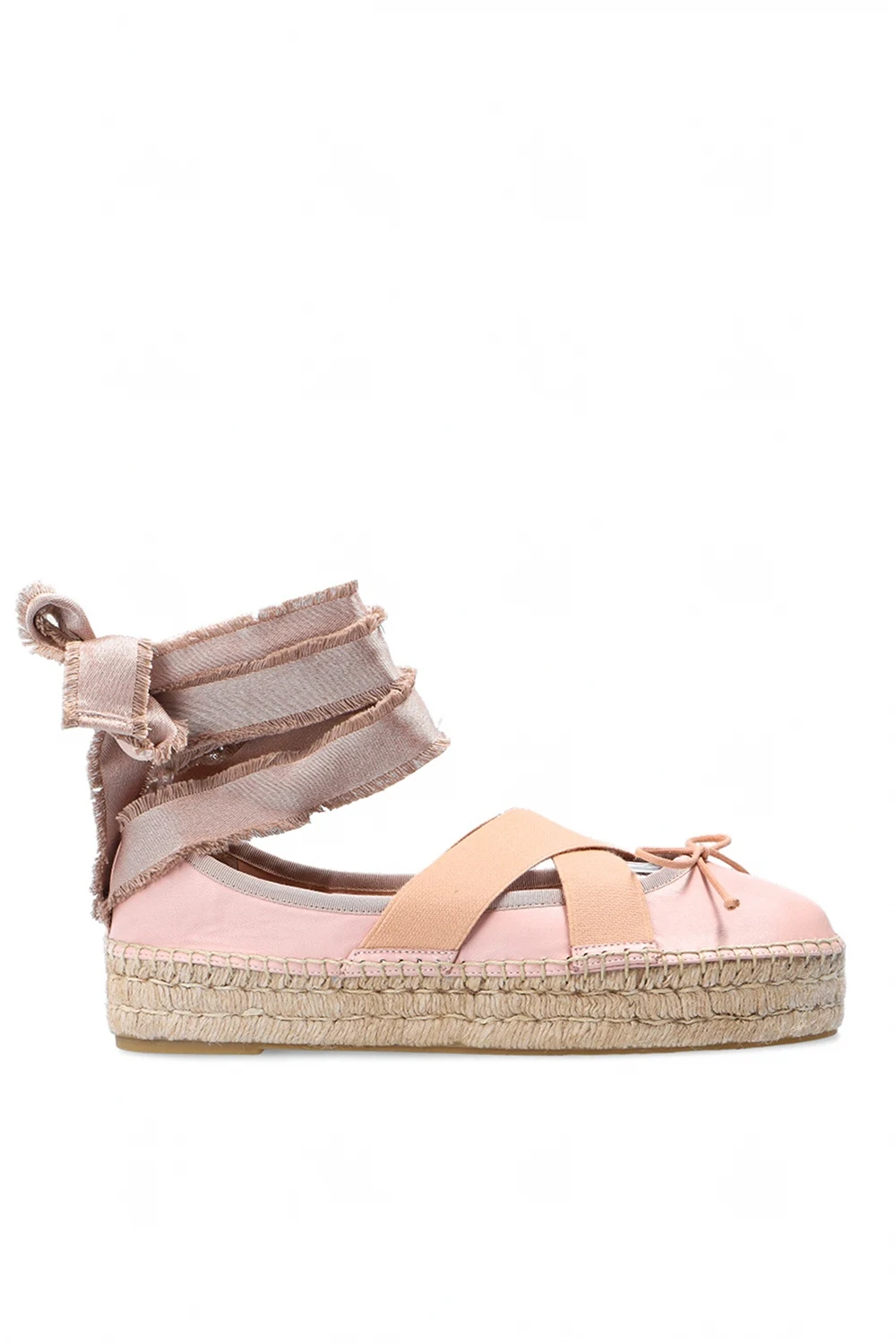 Ankle tie espadrilles