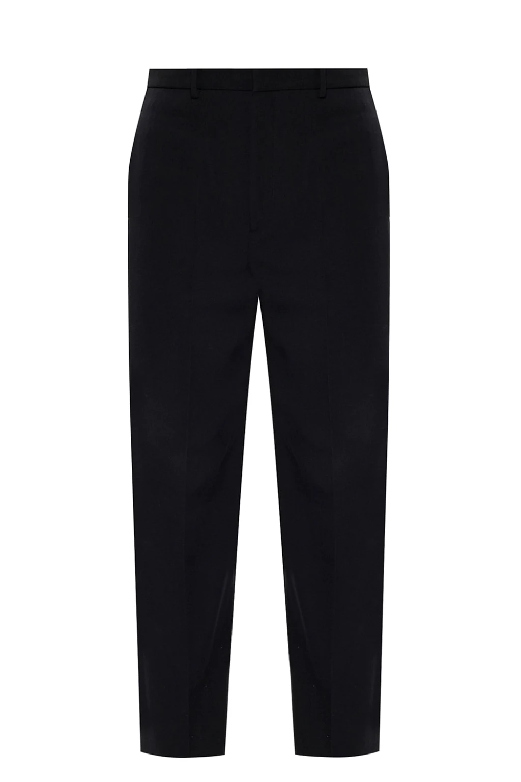 BLACK Wool trousers