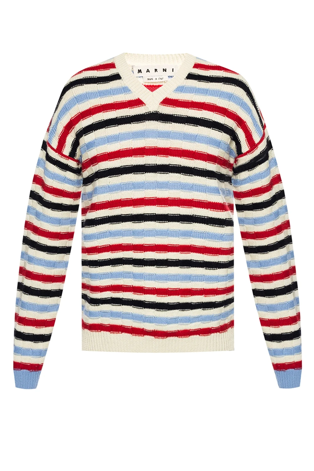 Striped wool sweater