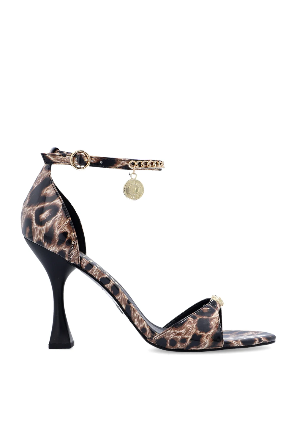 BROWN Heeled sandals