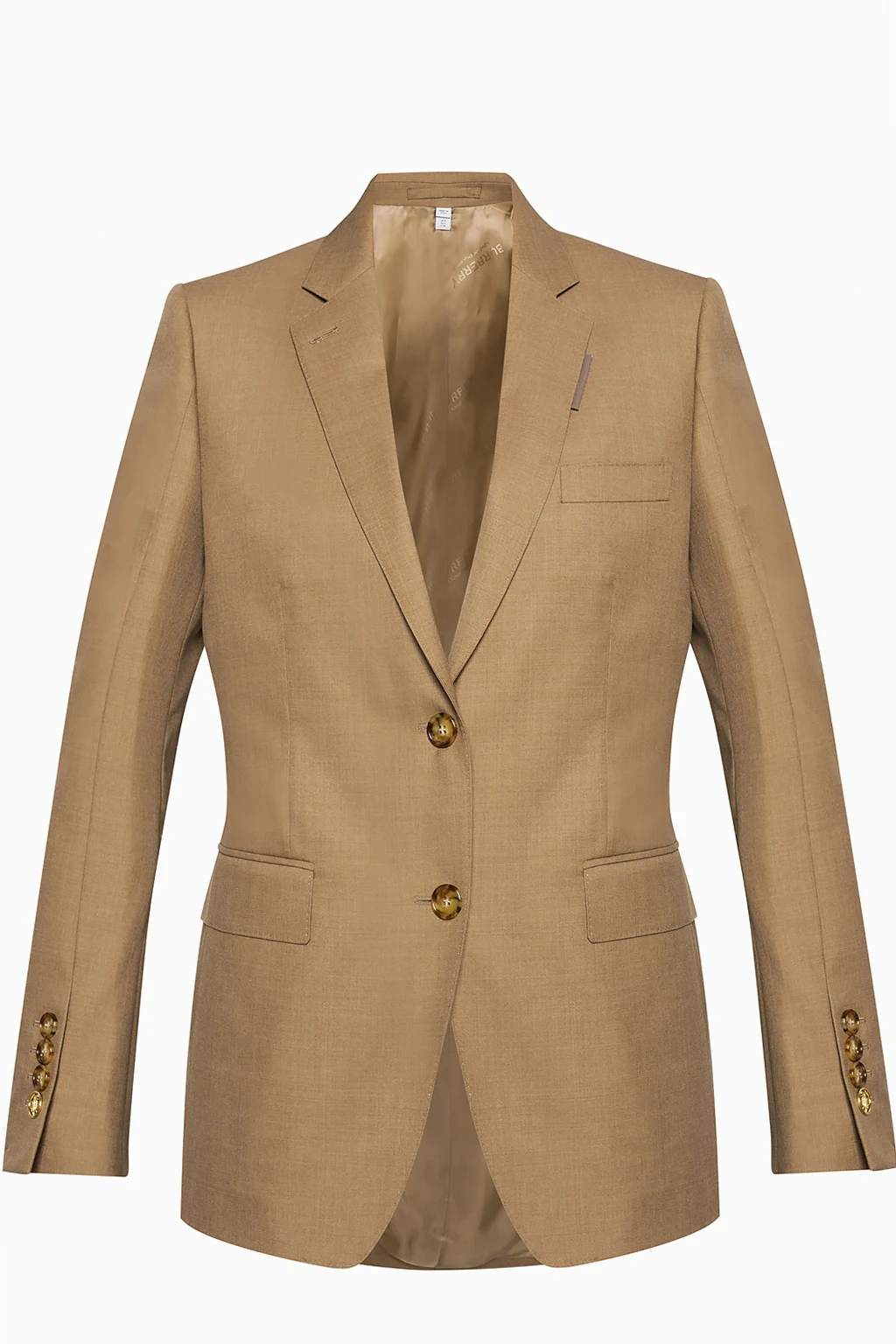 BROWN Blazer with notch lapels