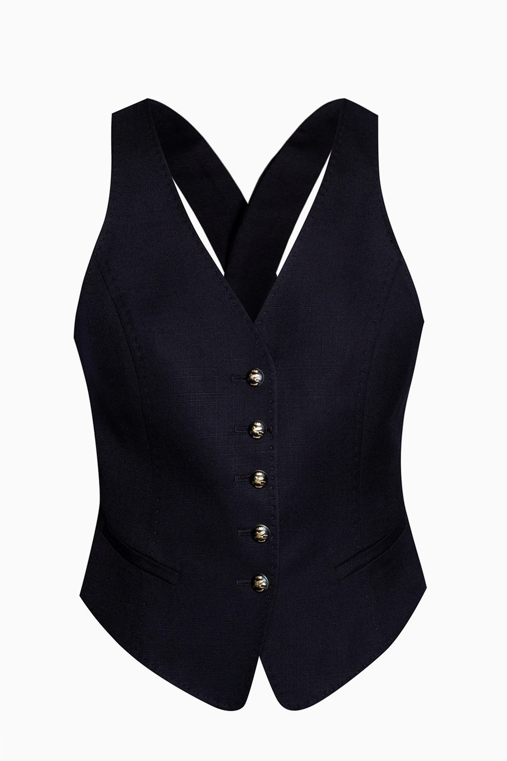 Vest with logo